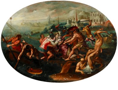 Luca Penni Abduction of Helen