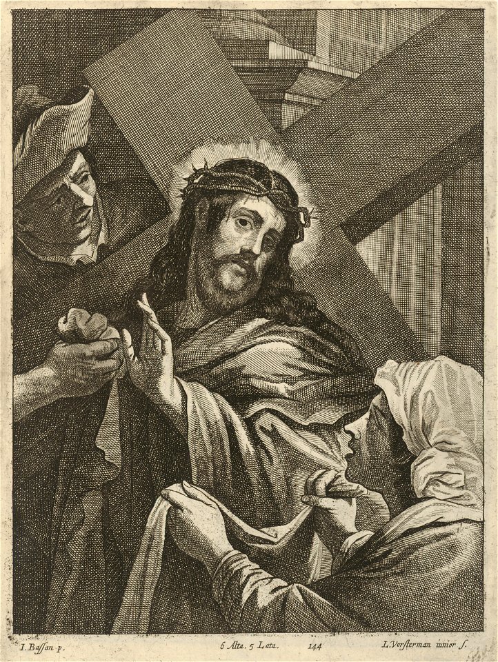 Lucas Vorsterman - Christ carrying the cross meets Veronica SVK-SNG.G 11965-145
