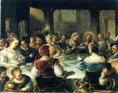 Luca Giordano - Marriage at Cana