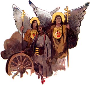 Lucjan Rydel - Betleem polskie, illustration Włodzimierz Tetmajer, after page 40