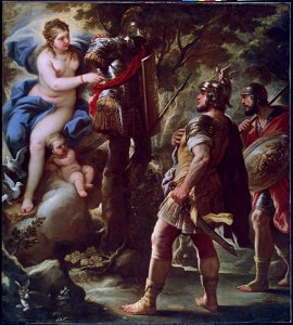 Luca Giordano - Venus Giving Arms to Aeneas - 1984.409 - Museum of Fine Arts
