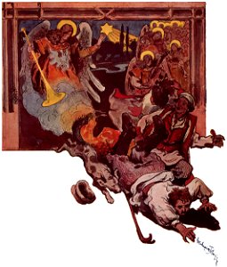 Lucjan Rydel - Betleem polskie, illustration Włodzimierz Tetmajer, after page 7