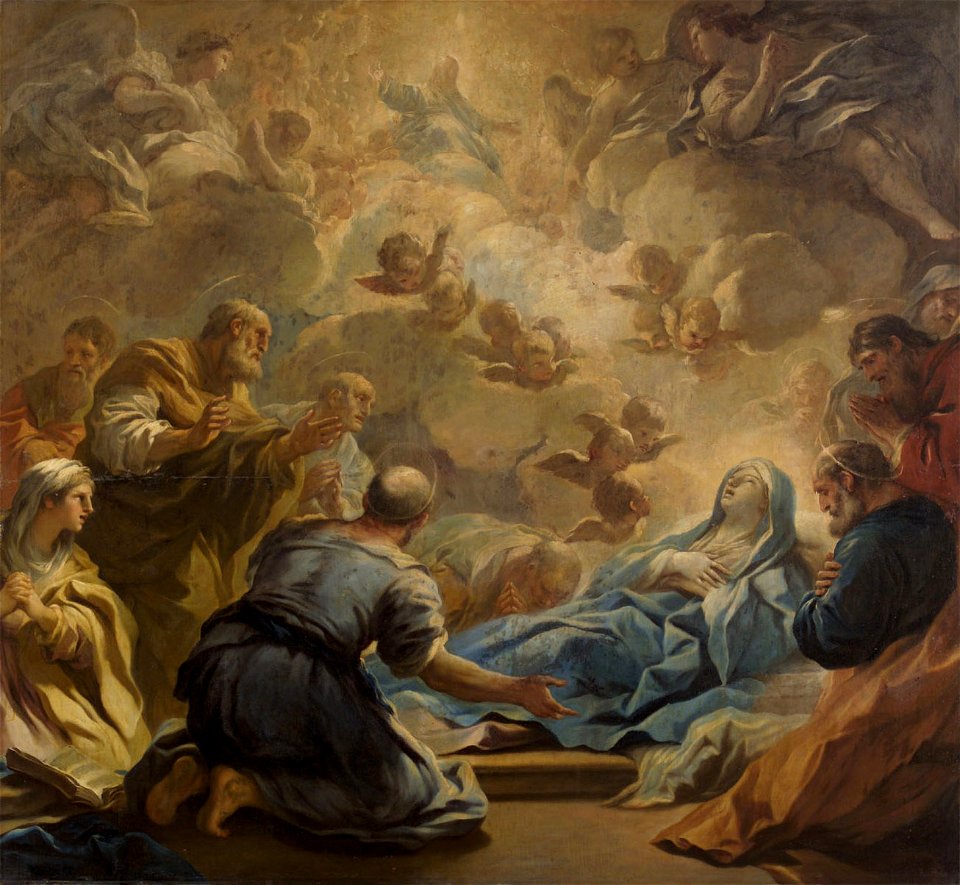 Luca Giordano - Tod Mariae - GG 1604 - Kunsthistorisches Museum