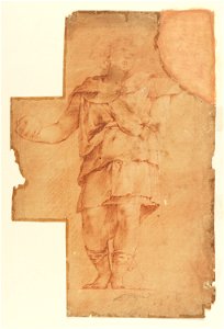 Luca Giordano - Study of Standing Figure - Google Art Project