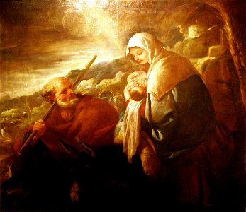Luca Giordano Ucieczka z Egiptu