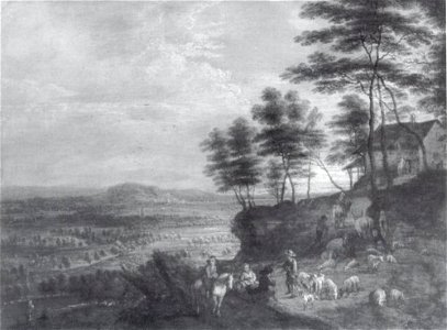 Lucas van Uden - Landschap een kudde schapen - 1222 - Städel Museum