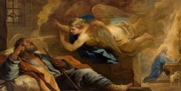 Luca Giordano - Traum des Hl. Joseph - GG 1626 - Kunsthistorisches Museum