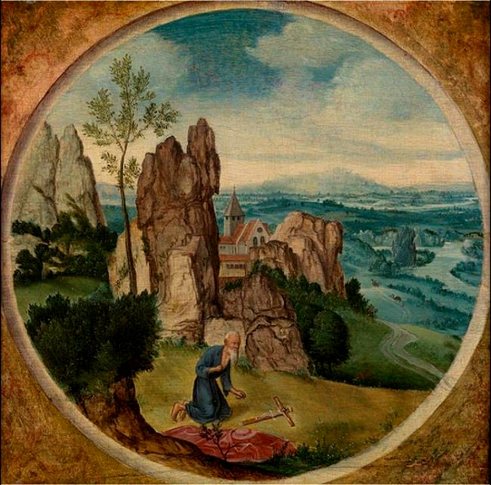Lucas Gassel - De H. Hiëronymus - 931 - Royal Museum of Fine Arts Antwerp