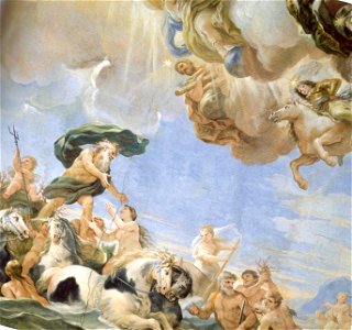 Luca Giordano - Allegorie des menschlichen Lebens und der Dynastie der Medici