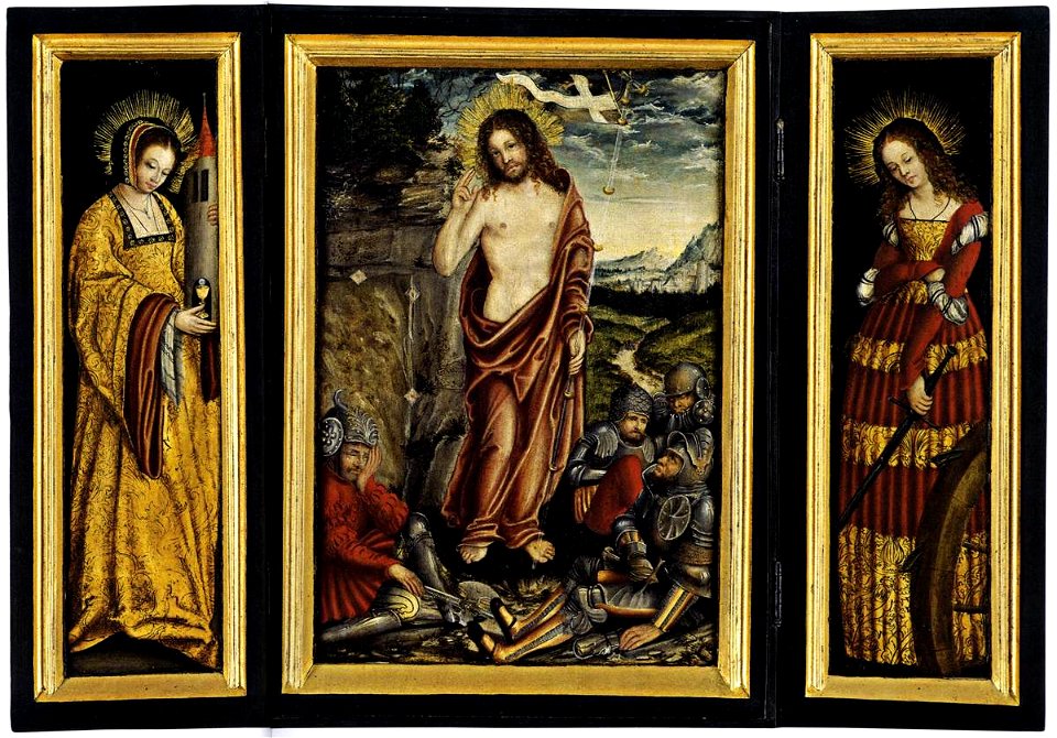 Lucas Cranach d. Ä. - Housealtar of Count William II of Hessen - WGA05654