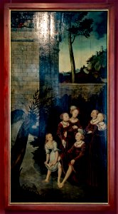 Lucas Cranach der Ältere-Exemplumtafeln-David und Bathseba-4716