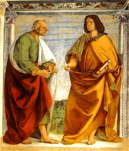 Luca Signorelli - Pair of Apostles in Dispute - WGA21264