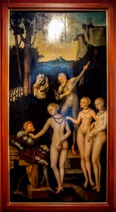 Lucas Cranach der Ältere--Exemplumtafeln-Urteil des Paris-4718