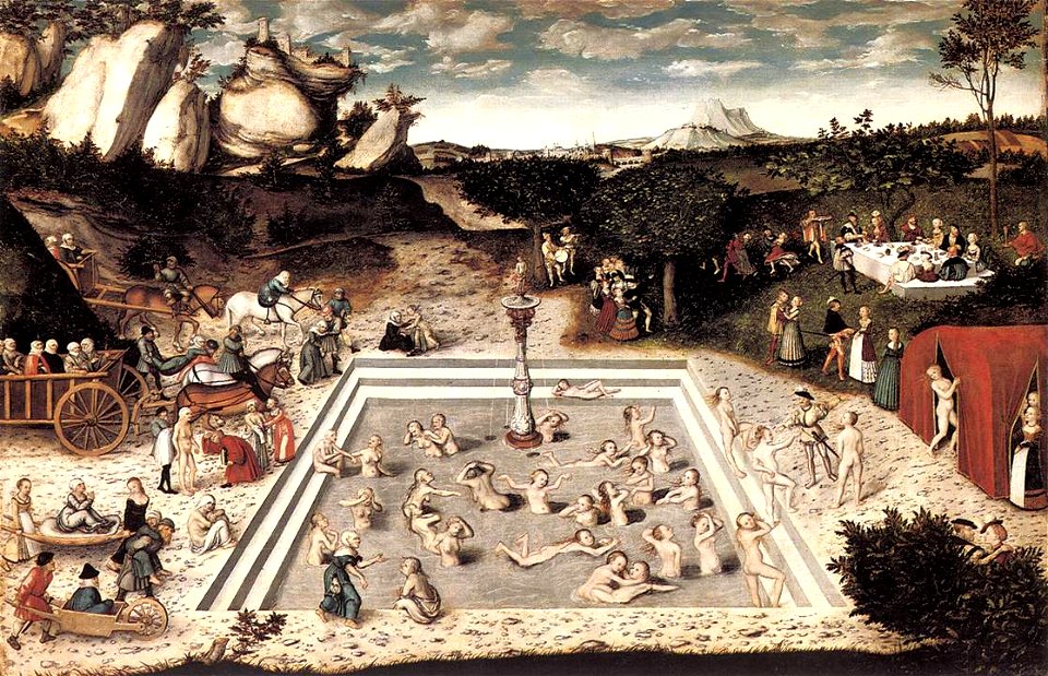 Lucas Cranach d. Ä. - The Fountain of Youth - WGA05707