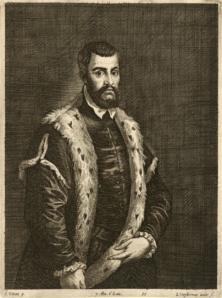 Lucas Vorsterman - Man with Ermine Coat SVK-SNG.G 11965-96
