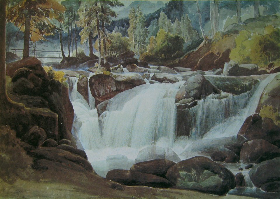 August Lucas Gebirgslandschaft 1825