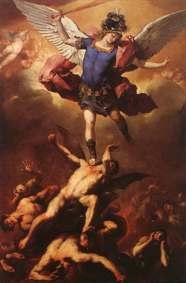 Luca Giordano - The Fall of the Rebel Angels - WGA9019