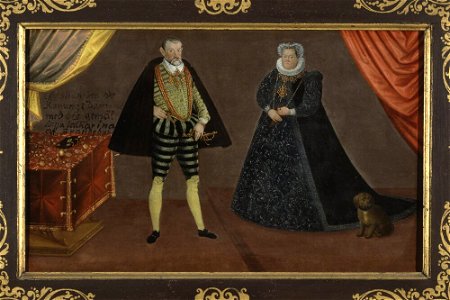 Lucas Cranach d.y. - Okänt furstepar - NMGrh 94 - Nationalmuseum