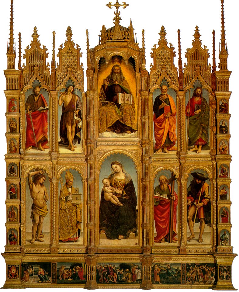 Luca signorelli, polittico di arcevia
