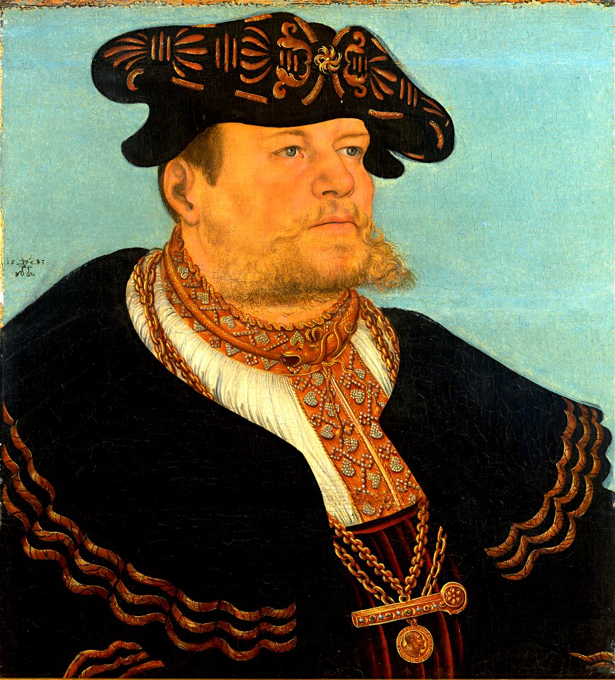 Lucas Cranach d.Ä. - Gregor Brück, 1533 (Germanisches Nationalmuseum)