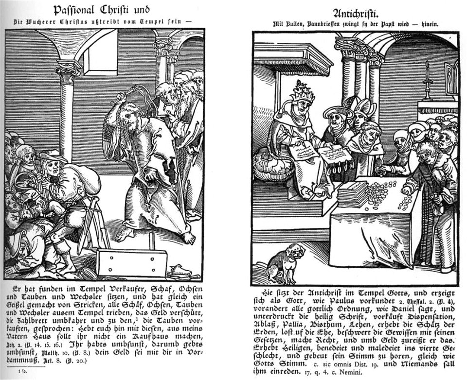 Lucas Cranach d. Ä. - Passions of Christ and Antichrist - WGA05728