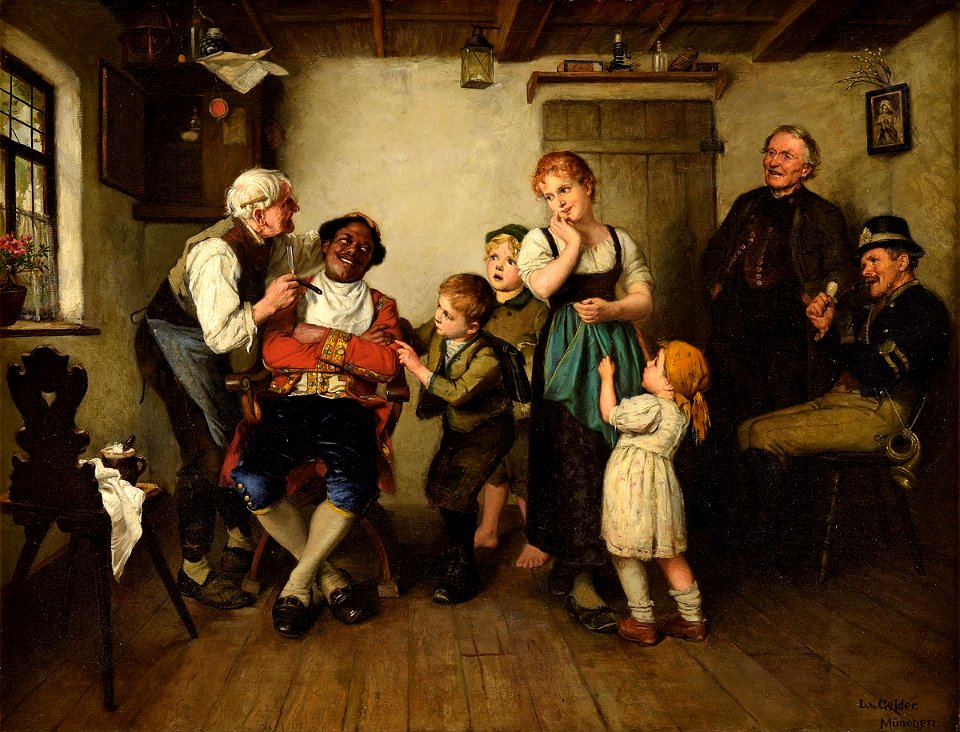 Lucia Mathilde von Gelder Kammerdiener beim Barbier