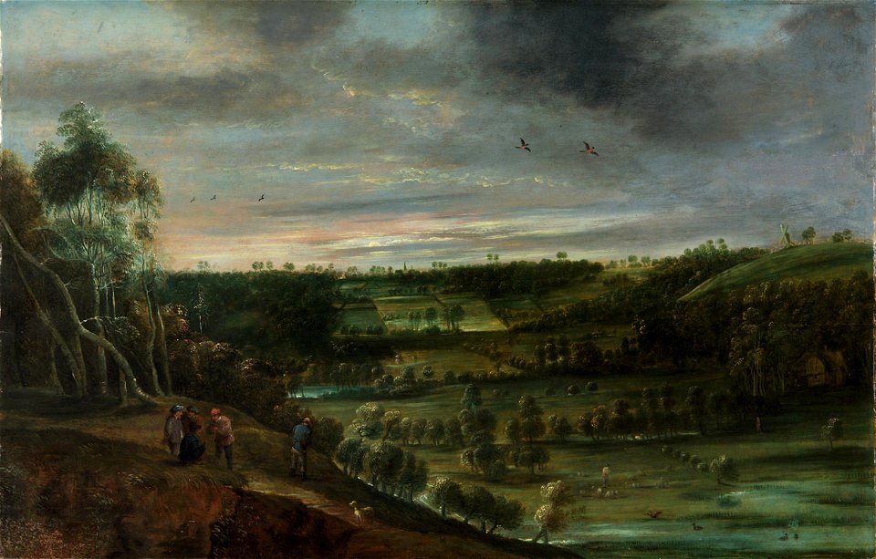Lucas van Uden - Evening landscape