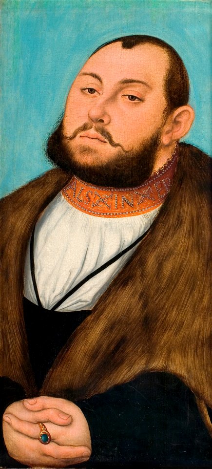Lucas Cranach de Oude - Johan Frederik de Grootmoedige (1503-1554), keurvorst van Saksen - 0021 - Rijksmuseum Twenthe