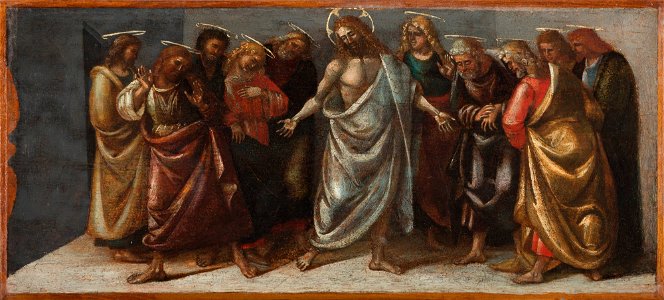 Luca Signorelli - The Resurrected Christ Appearing to His Disciples - 29.42 - Detroit Institute of Arts