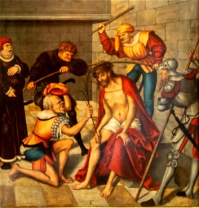 Lucas Cranach der Ältere-Passionszyklus-Dornenkrönung-Detail-4910