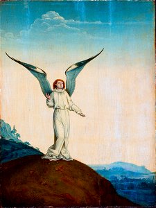 Lucas van Leyden - Angel - 1943.98 - Fogg Museum