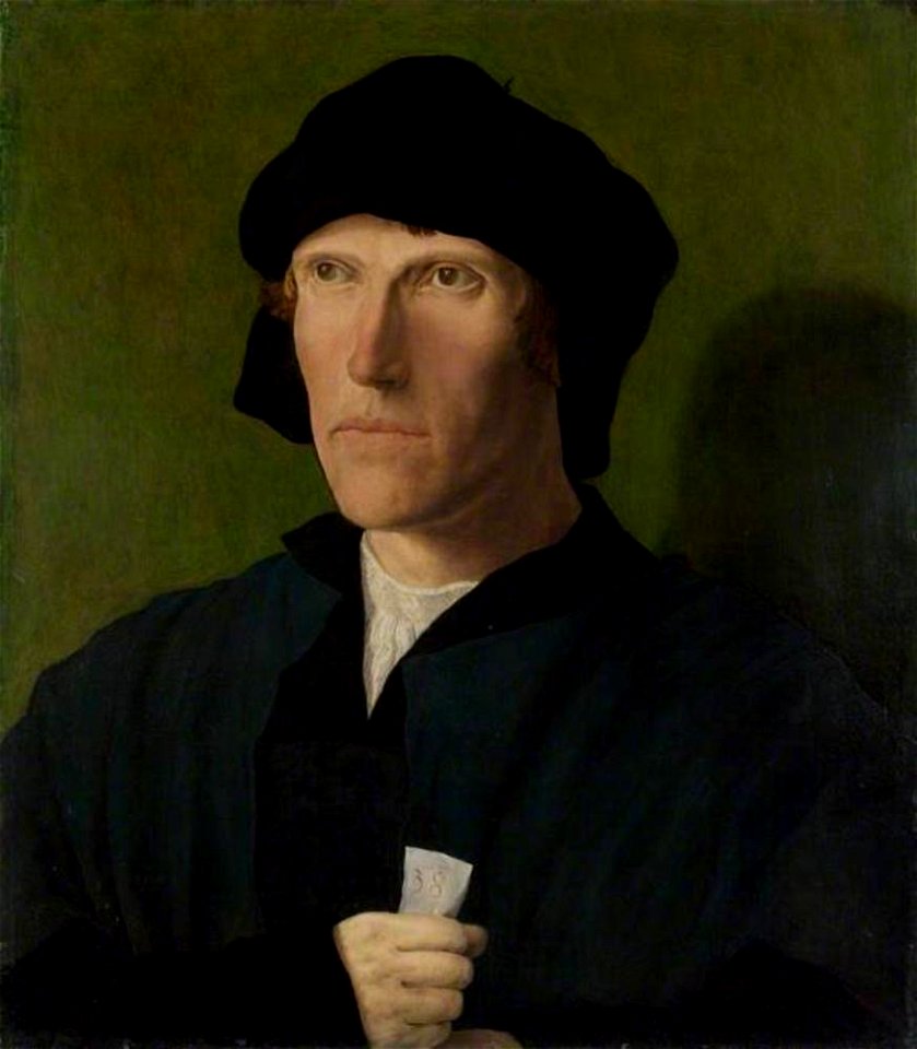 Lucas van Leyden - Portret van een 38-jarige man - NG3604 - National Gallery