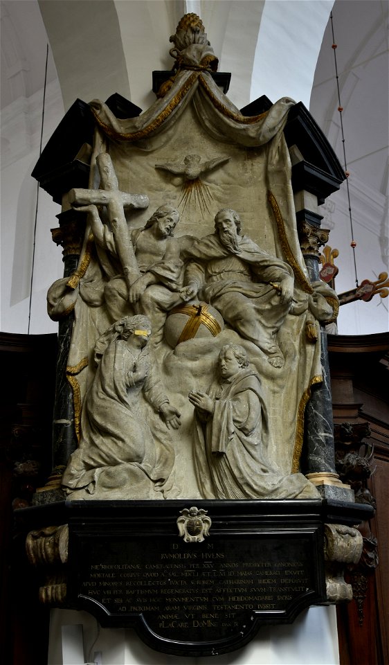 Lucas Faydherbe (1617-1697) Grafreliëf van kanunnik Huens van Kamerijk - Sint-Janskerk (Mechelen) 13-09-2018