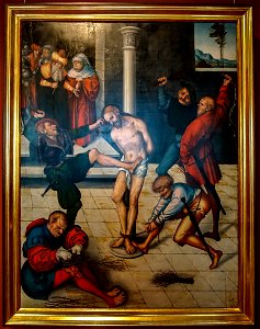 Lucas Cranach der Ältere-Passionszyklus-Geisselung-4699