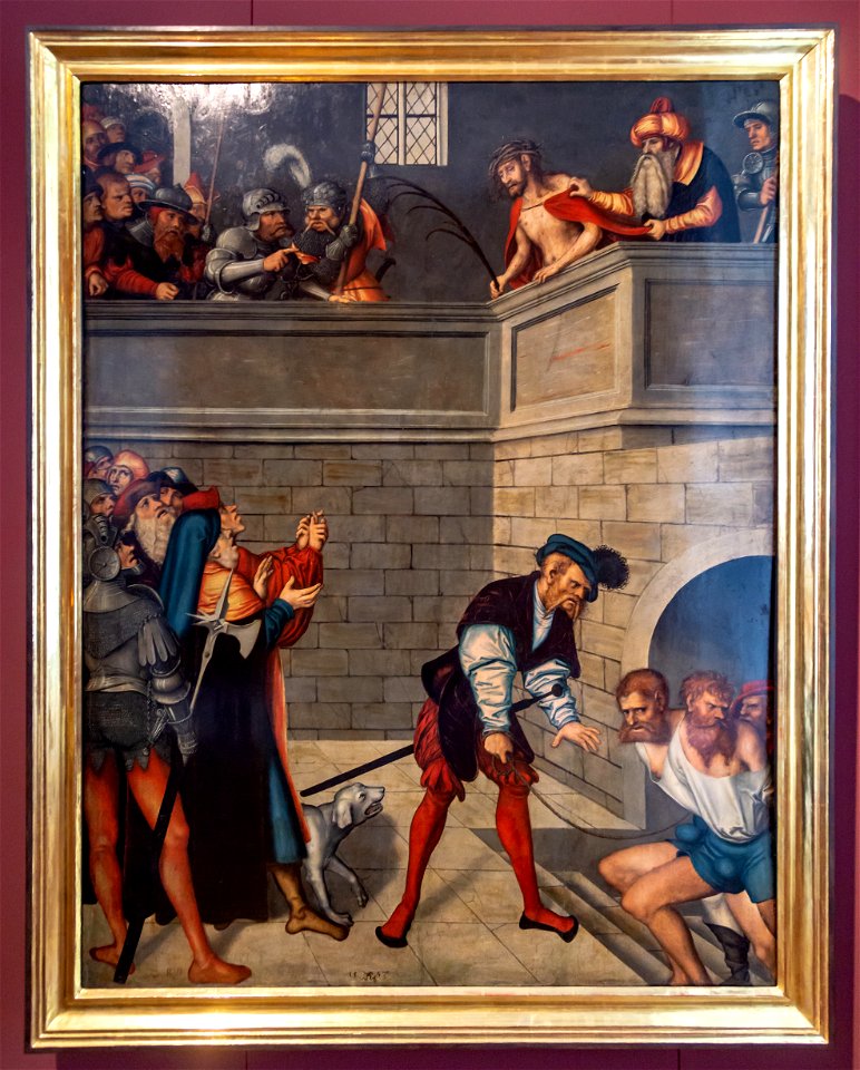Lucas Cranach der Ältere-Passionszyklus-Ecce Homo-4702