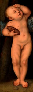Lucas Cranach (1472) - Amor als Honigdieb - 811 - Staatliche Kunsthalle Karlsruhe