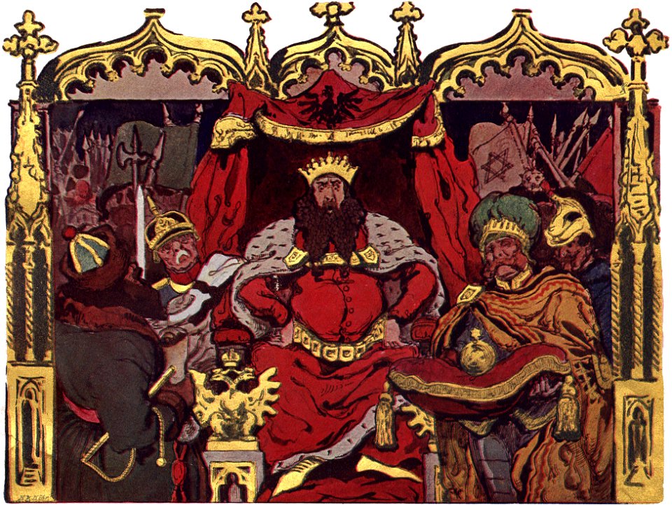 Lucjan Rydel - Betleem polskie, illustration Włodzimierz Tetmajer, after page 32