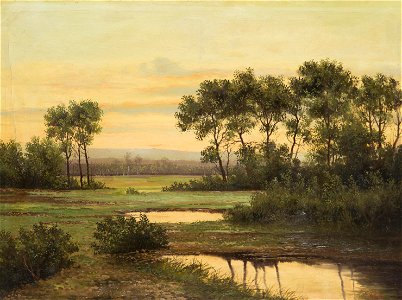 Ludvík Barták (attr.) - Early Evening Landscape