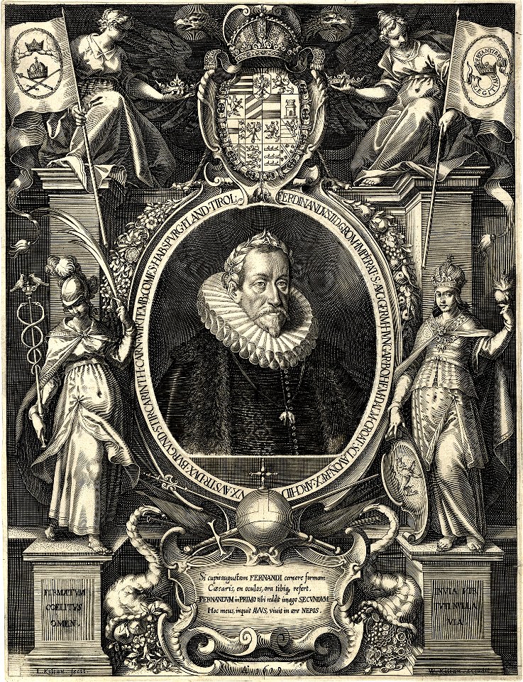 Lucas Kilian Portrait Kaiser Ferdinand II ubs G 0277 III