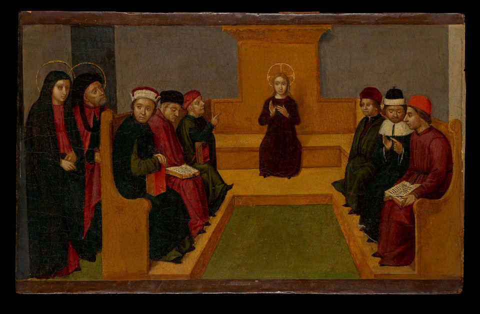 Ludovico Brea - Christ among the Doctor - 1943.263 - Yale University Art Gallery