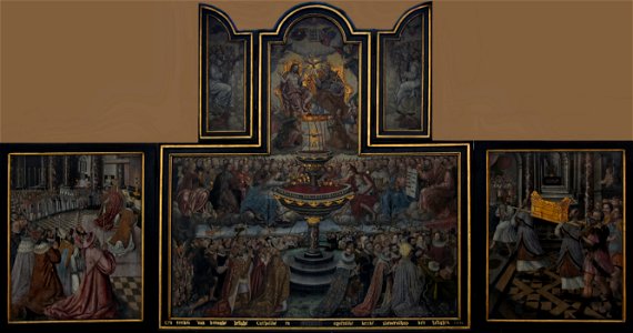 Lucas II Horenbout (c.1560-1626) De fontein des levens O.L.V. Ter Hoyekerk Gent 22-06-2019