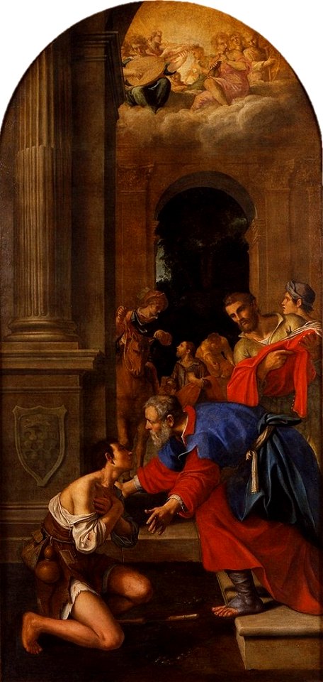Lucio Massari Retorno del hijo pródigo 1614 PN Bolonia