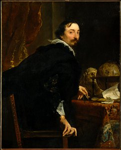Lucas van Uffel (died 1637) by Anthony van Dyck. Free illustration for personal and commercial use.
