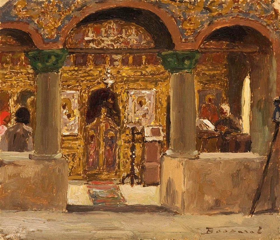 Ludovic Bassarab - Interior de biserica02