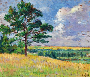 Maximilien Luce - Paysage près de Méréville