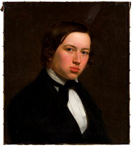 Ludvig August Smith - Presumed Self-Portrait - NM 7422 - Nationalmuseum