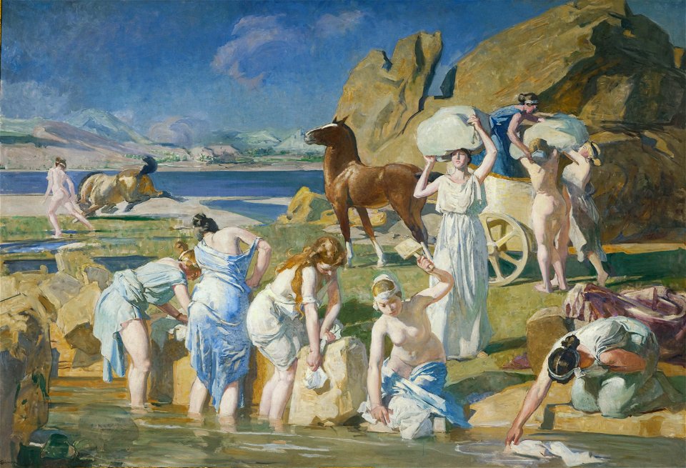 Lucien J. Simon - Nausicaa - PPP677 - Musée des Beaux-Arts de la ville de Paris