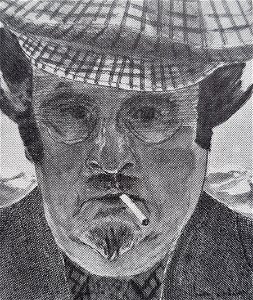 Ludvig Nordström självporträtt22