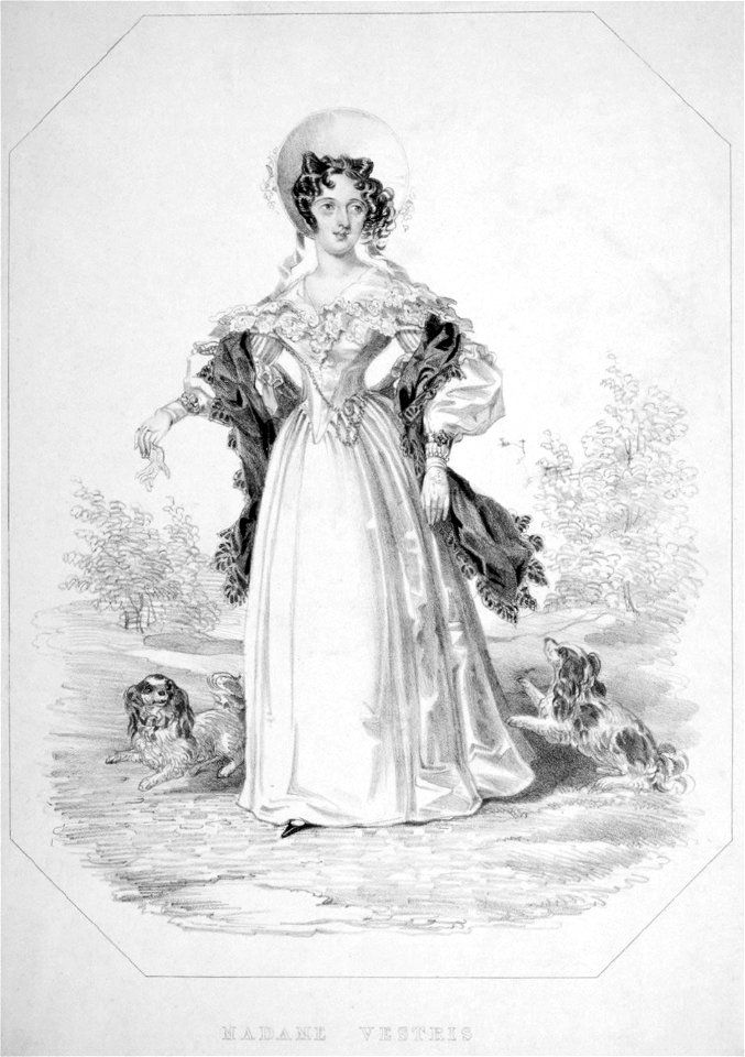 Lucia Elizabeth (née Bartolozzi) Vestris (1797-1856) by Anonymous