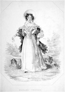 Lucia Elizabeth (née Bartolozzi) Vestris (1797-1856) by Anonymous